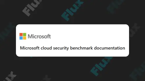 Microsoft Cloud Security Benchmark